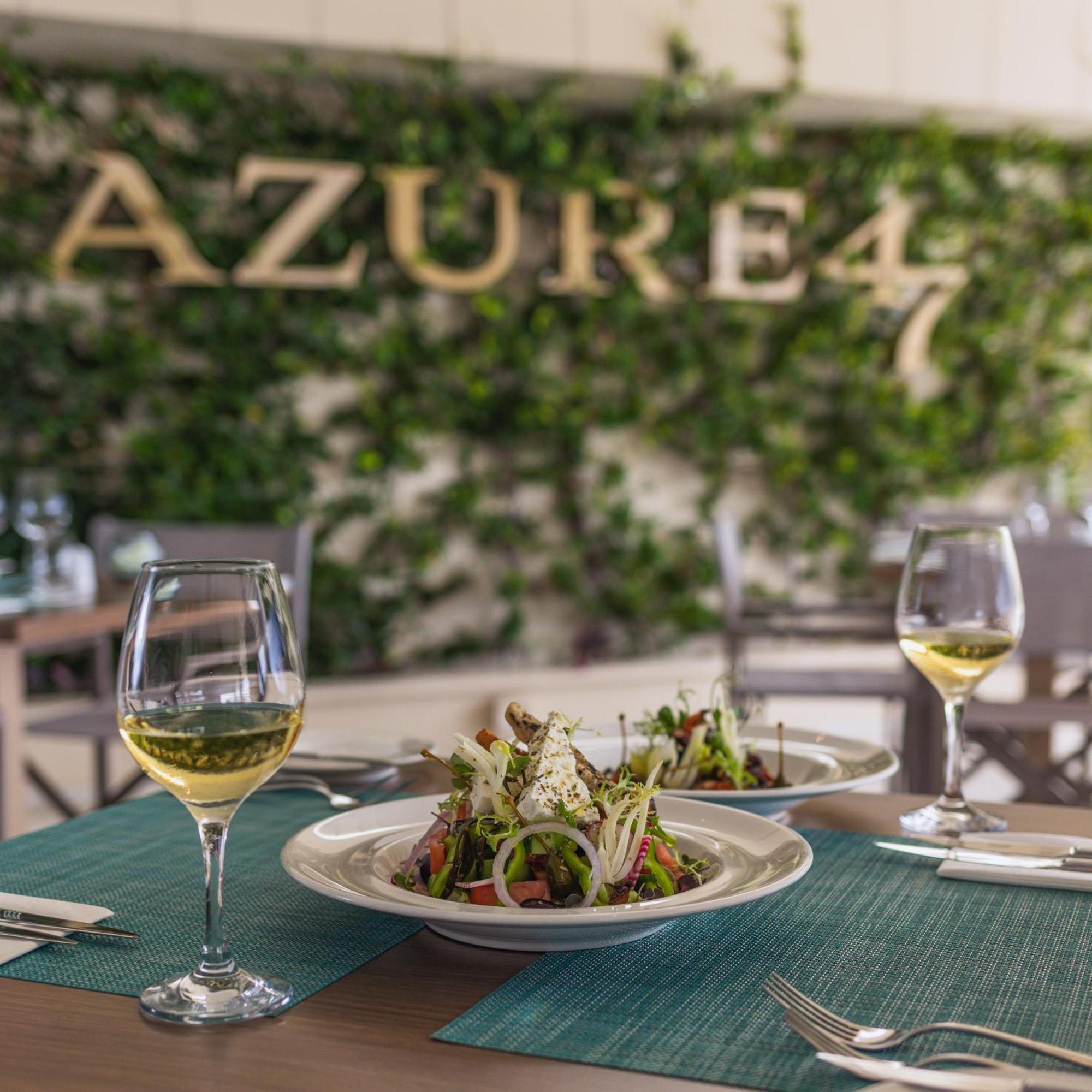 Amarande (Adults Only) Hotel Ayia Napa Bagian luar foto Restaurant Azure 47